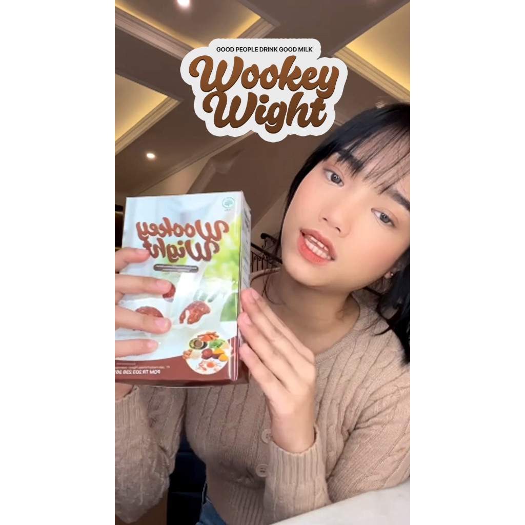 

Wookey Weight - Susu Penambah Nafsu Makan Dan Penggemuk Badan Rasa Coklat PROMO
