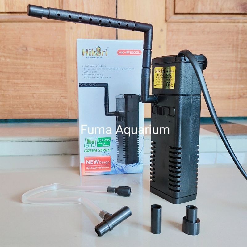 Hikari HK-P 1000L Mesin Filter Aquarium Internal Filter Mini Filter Akuarium Aquascape Filter Gantun