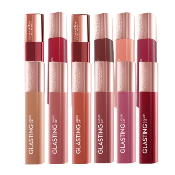 Wardah Liquid Lip Glasting Indonesia Pigmented Glass Color Transferproof lipstick lipstik