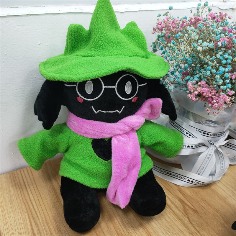 

Deltarune Plush Toy Kawaii Ralsei Lancer Plush Stuffed Toys Cartoon Figure Soft Animals Doll For Children Kids Gift 25cm