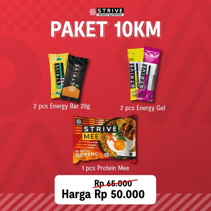 

STRIVE - Promo Paket Lari 10km