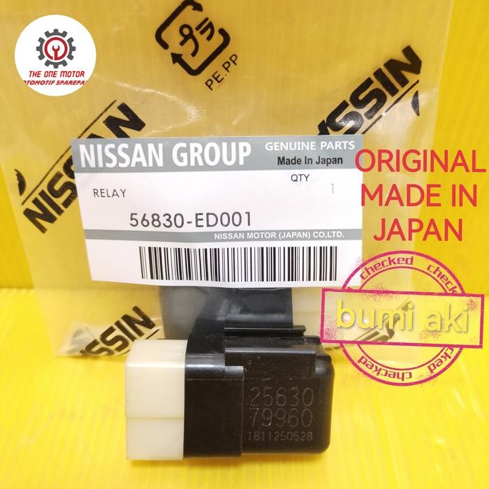 RELAY HITAM KLAKSON KAKI 3 ATAU RELAY KRAKSON HITAM PIN 3 ORIGINAL NISSAN GRAND LIVINA & SERENA & MA