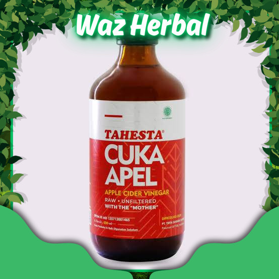 

ORIGINAL | Cuka Apel TAHESTA 320ml Suplemen Daya Tahan Tubuh | Herbal Waz