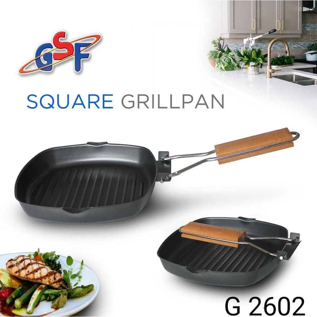 WAJAN KOTAK PANGGANGAN | SQUARE GRILL PAN GSF 2402 GSF  2602