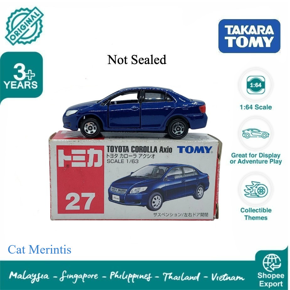 Tomica 27 1/63 Toyota Corolla Axio - Cvradit