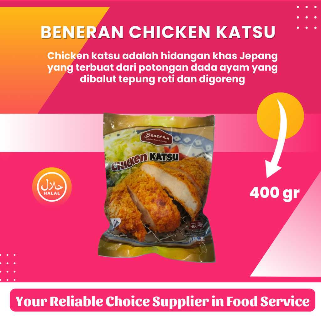 

Beneran Chicken Katsu Beneran Chicken Katsu 400 gr