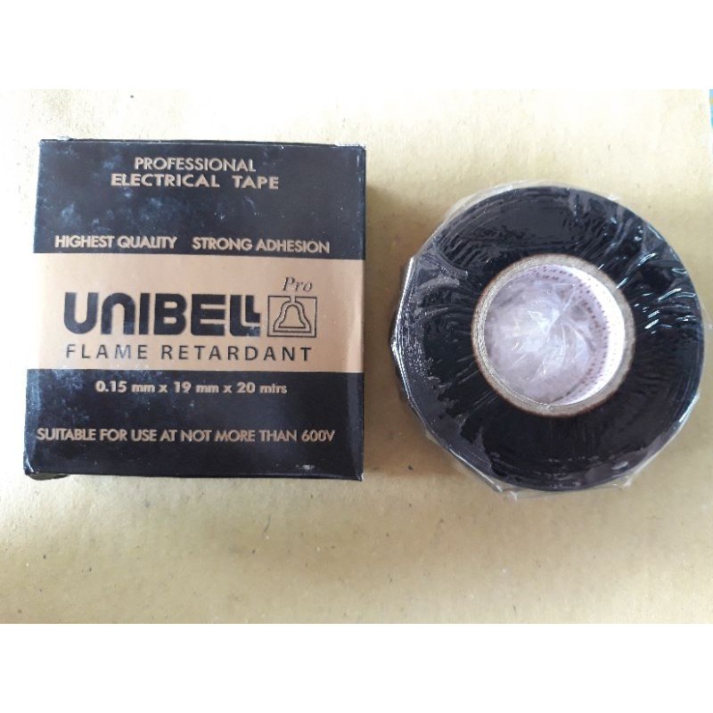 

Isolasi Listrik/ Selotip Hitam/ Electrical Tape Besar merk Unibel Pro (0.15mm x 19mm x 20mtr)