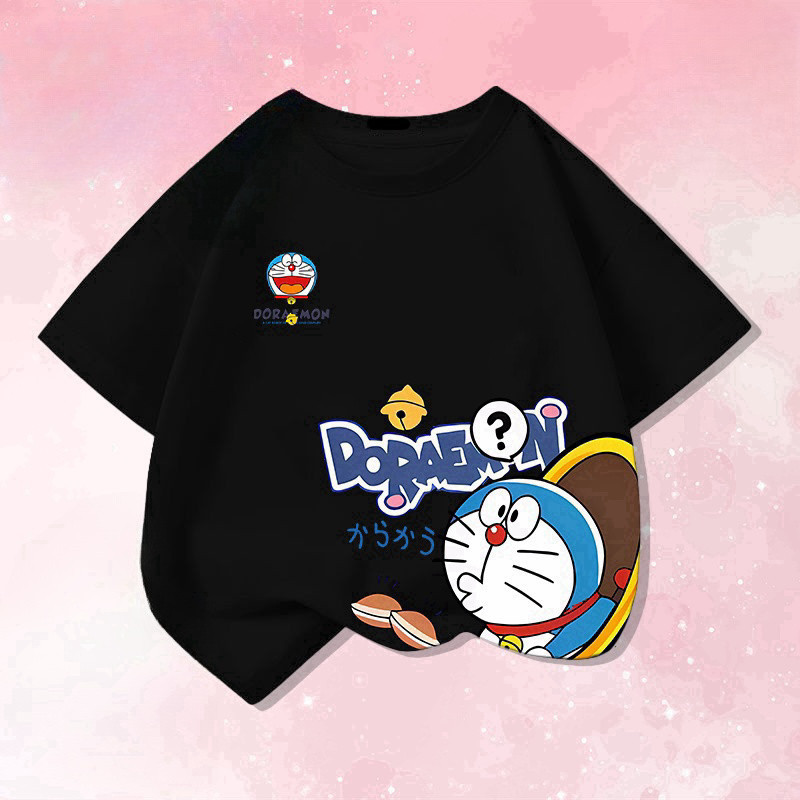 Baju Kaos Anak Laki Laki Doraemon Baju Kaos Anak Distro Laki Laki Doraemon Usia 1-12 Tahun