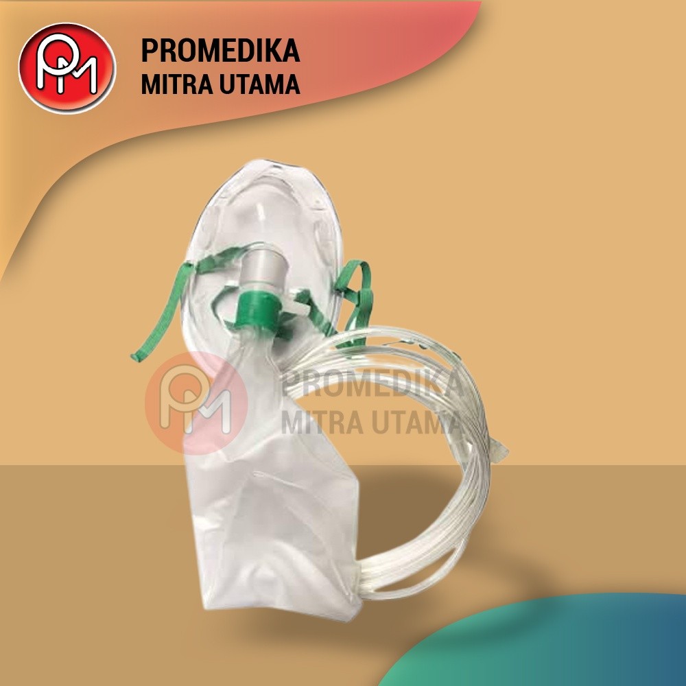 Masker Oksigen Non Rebreathing NRM DEWASA