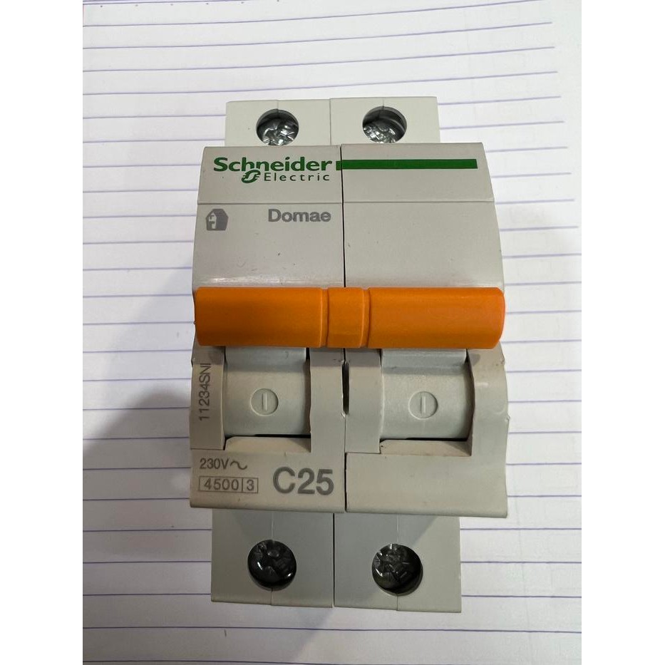 MCB DOmae 2P 25A Schneider Original