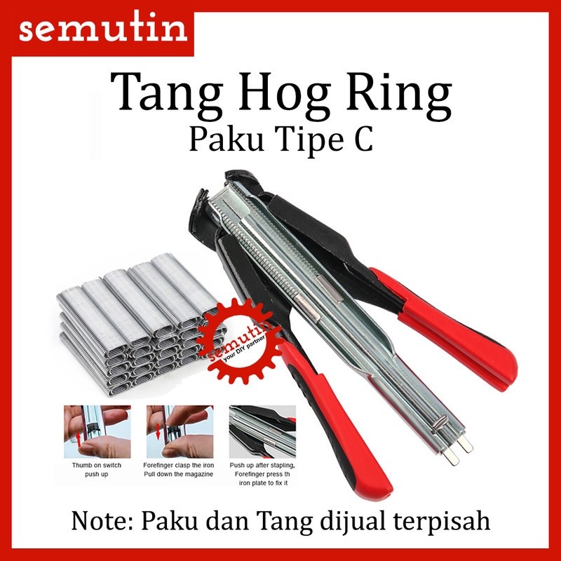 Tang Hog Ring / Pengikat Kandang M-Ring Paku Tipe C / Staples PlierCO