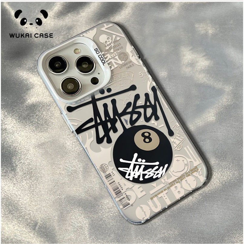 PROMO TERBARU CYK1257 BOLA MEJA HITAM UNTUK CASE OPPO A3S A3X A16 A16S A18 A54 A57 CASE HP OPPO A5