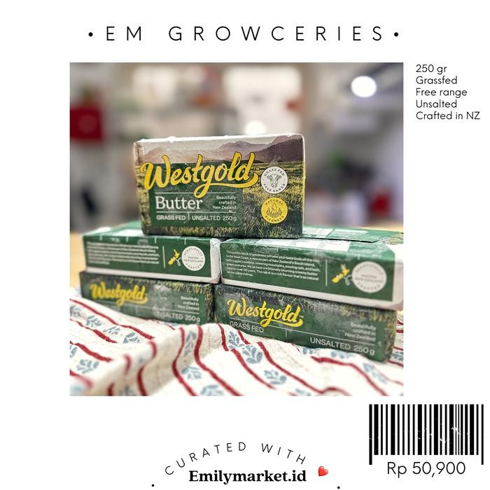 

Grassfed Free Range Butter by Westgold NZ - Unsalted