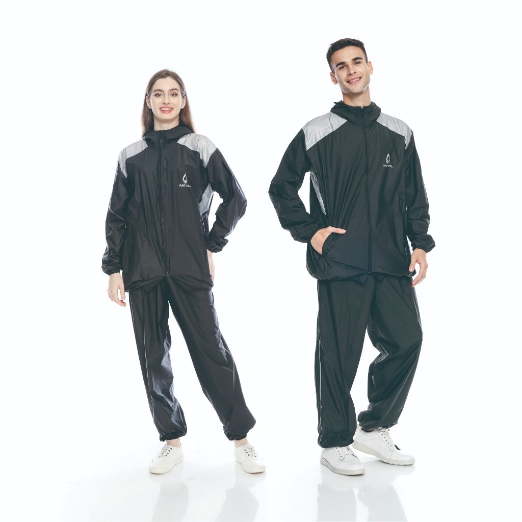 Sauna Suit Running Rainsol | Jaket Sauna | Sauna Suit Olahraga Jogging