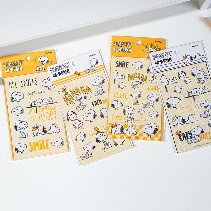

Joytop 4pcs Snoopy Cute Cartoon Cuckoo Sticker