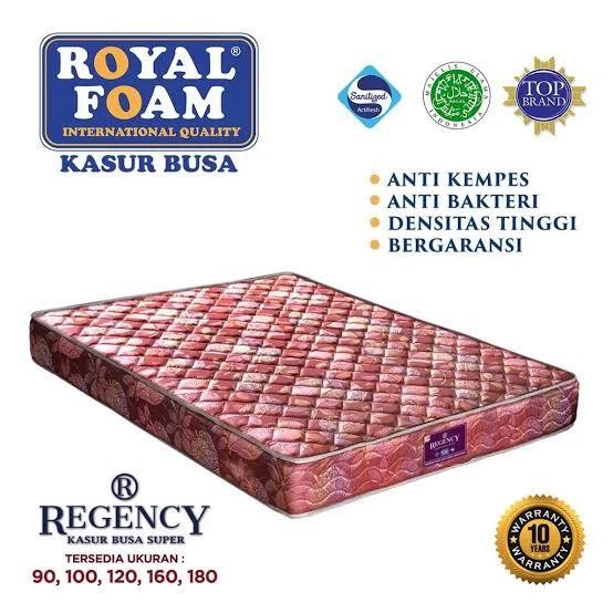 Kasur Busa Royal Foam Rebounded Regency All Size - 90x200x20cm