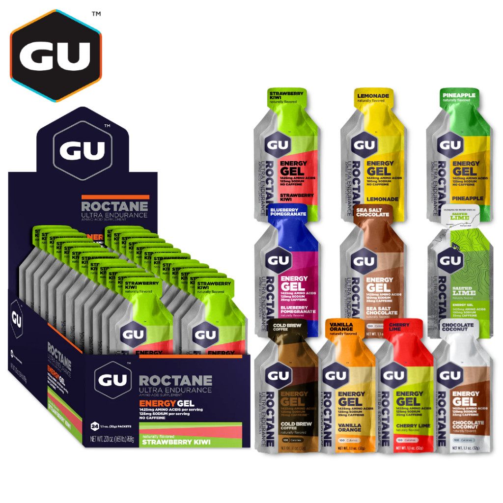 

GU Roctane Energy Gel / Suplemen Fitness Fitnes - 1 box (24pcs)