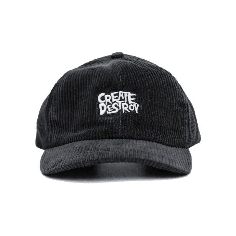 Topi Corduroy Hitam Omidoki Topi Distro Pria