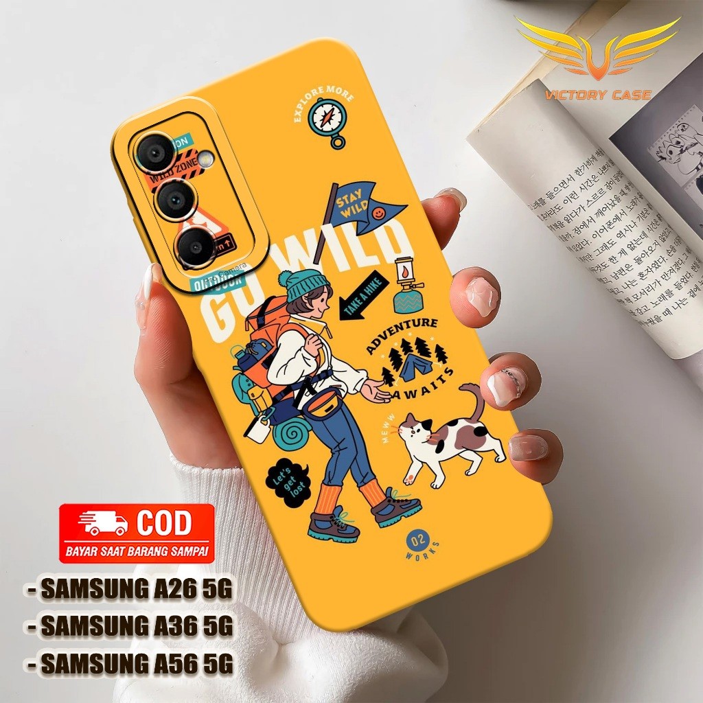 Case Samsung A26 5G / A36 5G / A56 5G 2025 Terbaru - Fashion Case AESTHETIC - Casing Samsung A26 5G 
