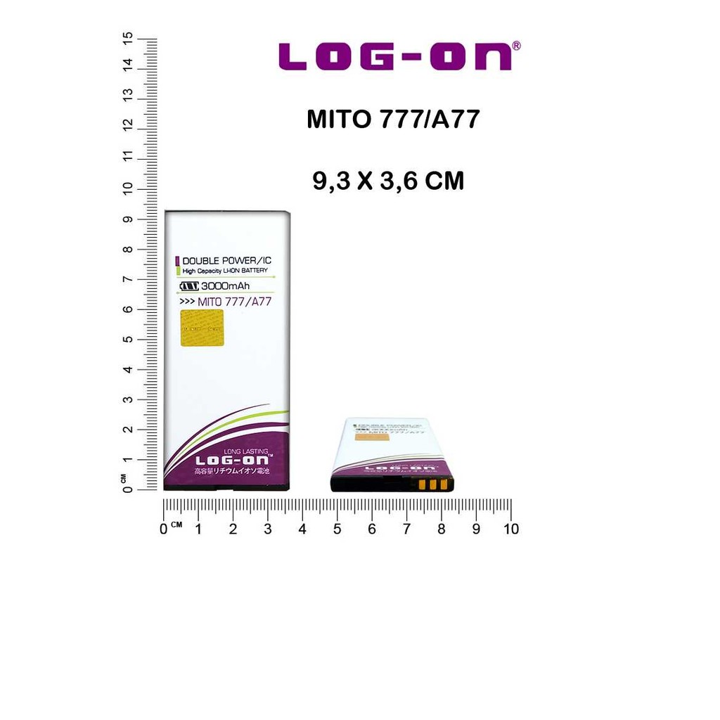 BATERAI LOGON MITO 777 / A77
