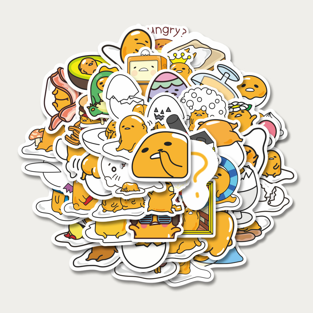 

Sticker Pack Stiker Kartun Gudetama Stiker | Sticker TUMBLR | Stiker LAPTOP KOPER HELM