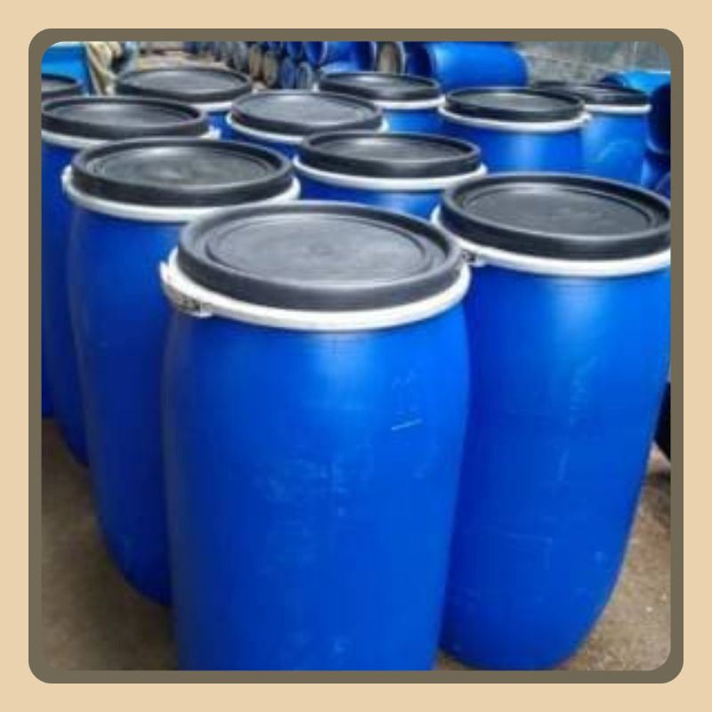 Drum plastik bekas 150 liter