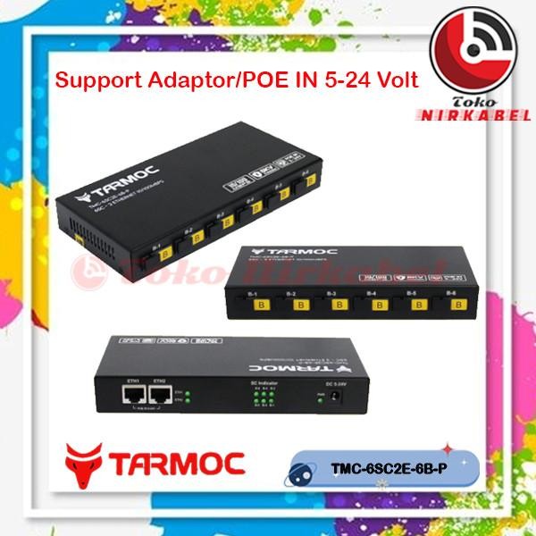 Media Converter 6 Port FO 2 Port LAN / 6FO 2LAN / 6 SC 2 Rj45 - 6SC-2LAN 3A3B-P