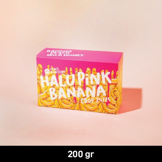 

Space Roastery Halu Pink Banana 200 Gram Single Origin Indonesia