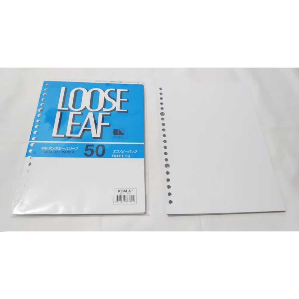 

Loose leaf A5 Grid Dot POLOS Joyko 100 gram KERTAS FILE