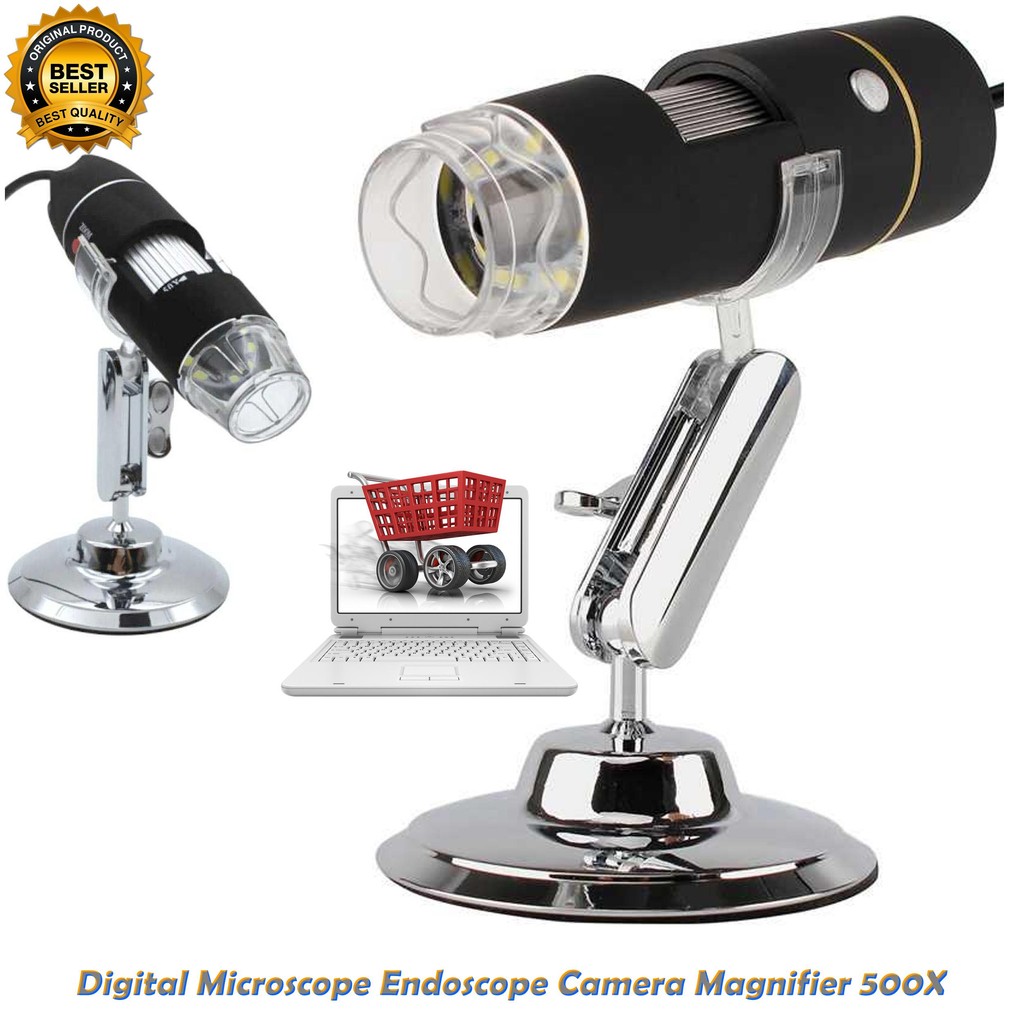 Kamera Mikroskop Servis HP Endoskop Digital Microscope Endoscope Camera 500X USB Android Windows