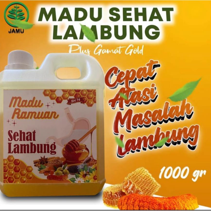 

Madu Lambung 1 Kg Herbal Asam Lambung Maag dan Gerd