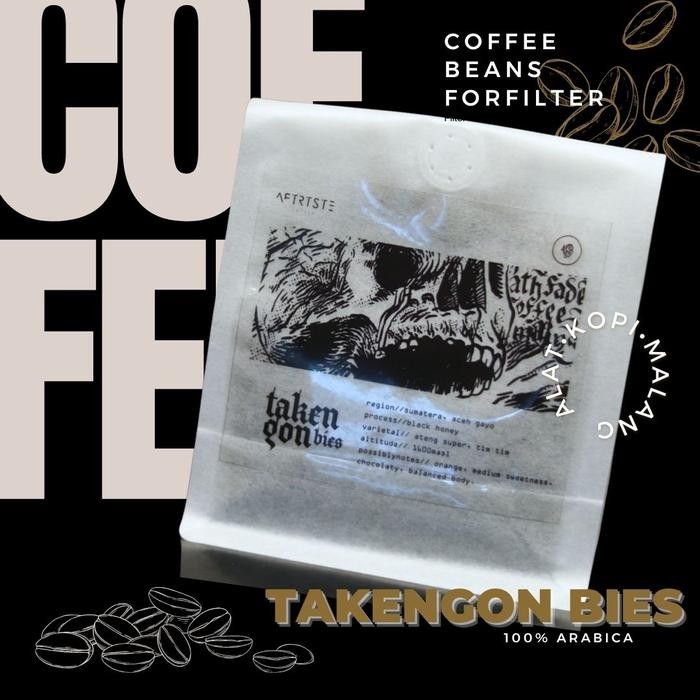 

Single Origin Roast Bean Arabica TAKENGON BIES 200 gr