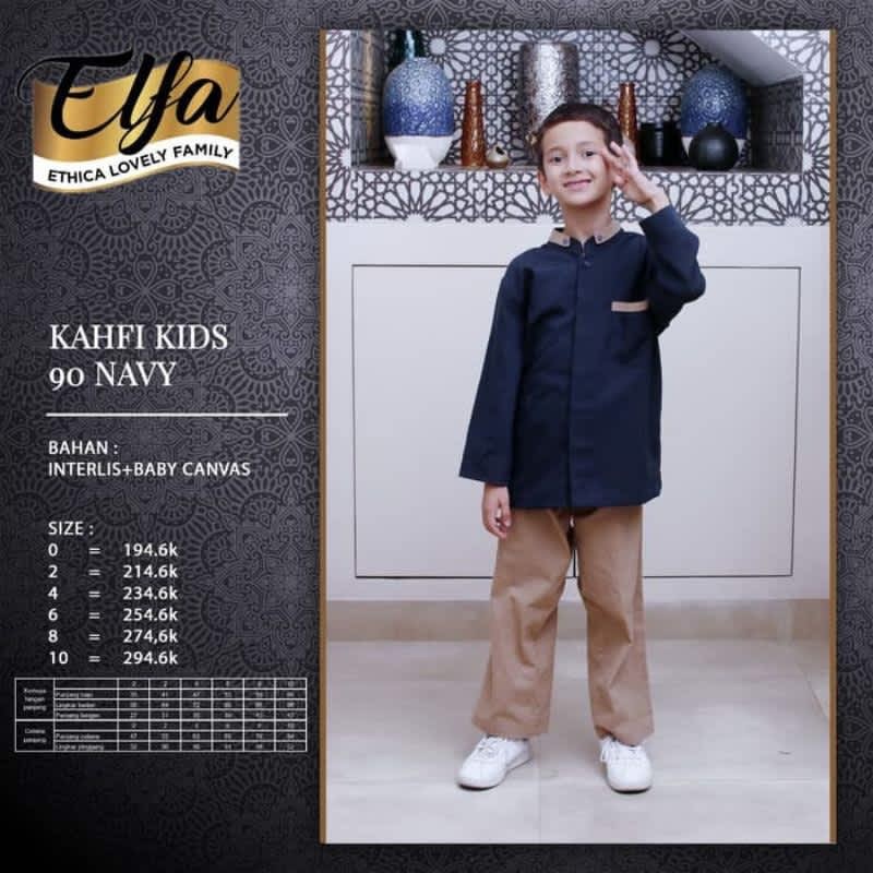 ETHICA KOKO ANAK KAHFI KIDS 90 NAVY