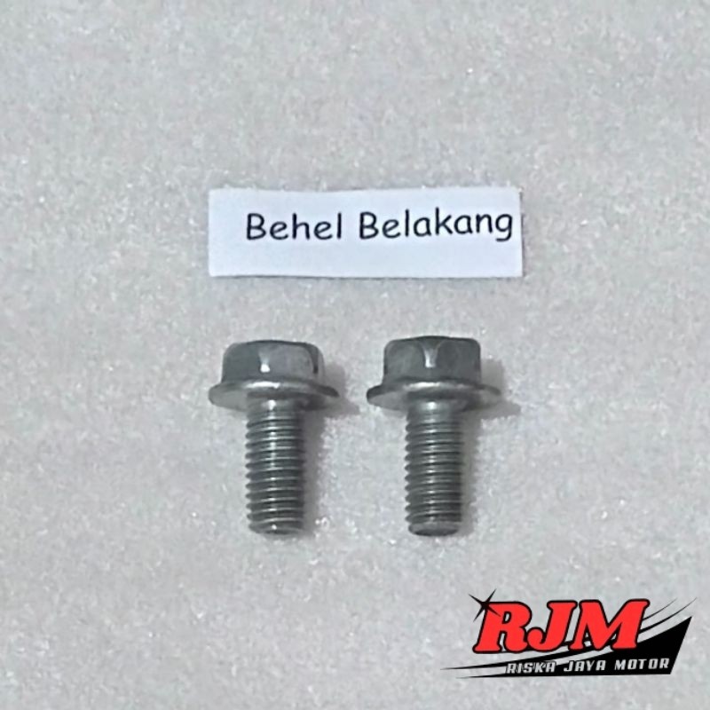 Baut Full Set Cover Bodi Body Behel Belakang Honda Supra Fit / Supra X 100cc