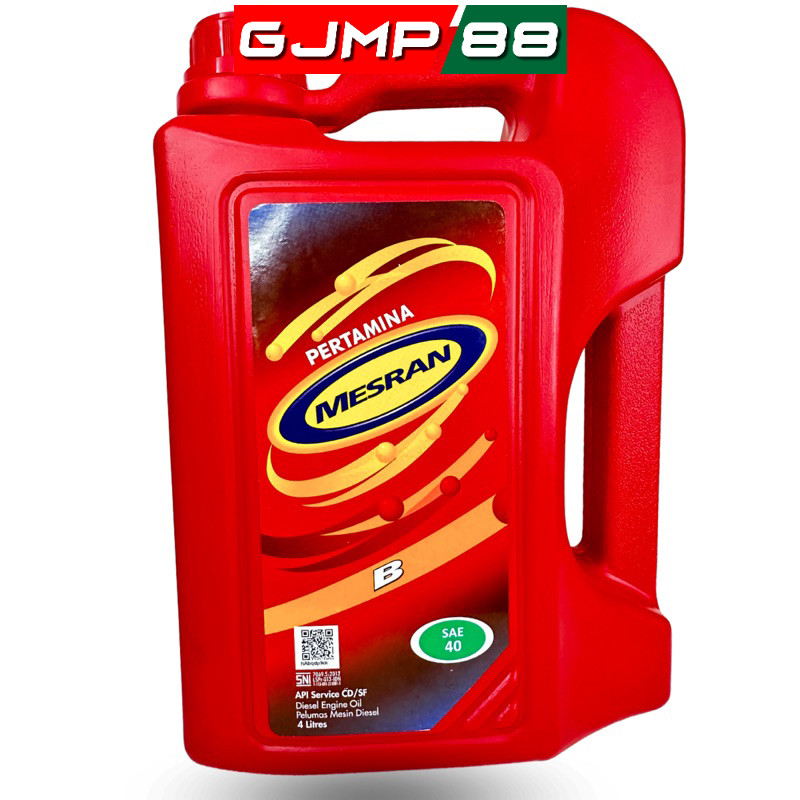OLI PERTAMINA MESRAN B SAE 40 4 LITER