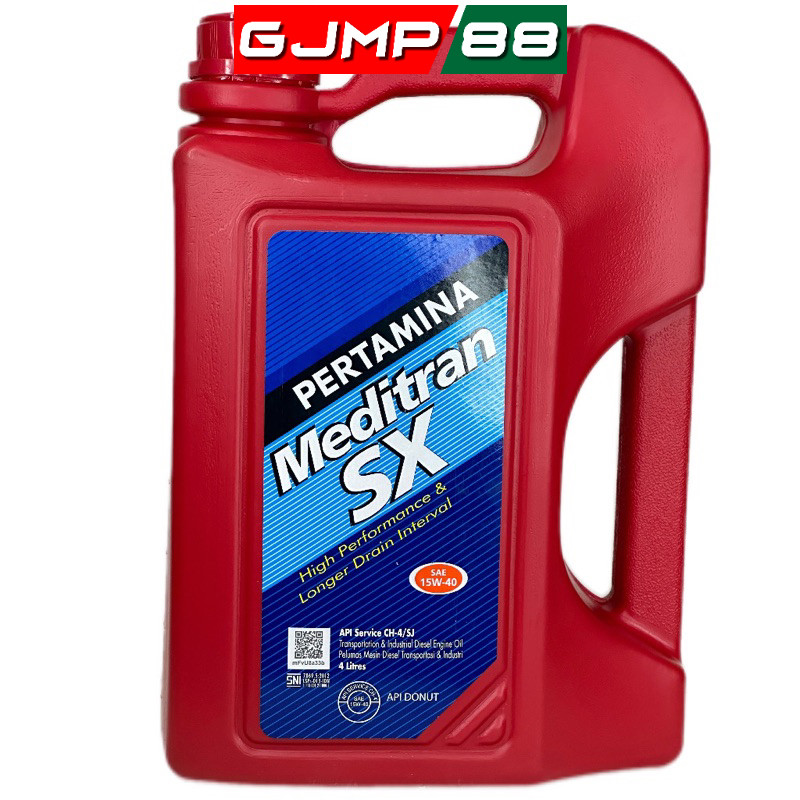 OLI PERTAMINA MEDITRAN SX  SAE 15W-40 4 LITER