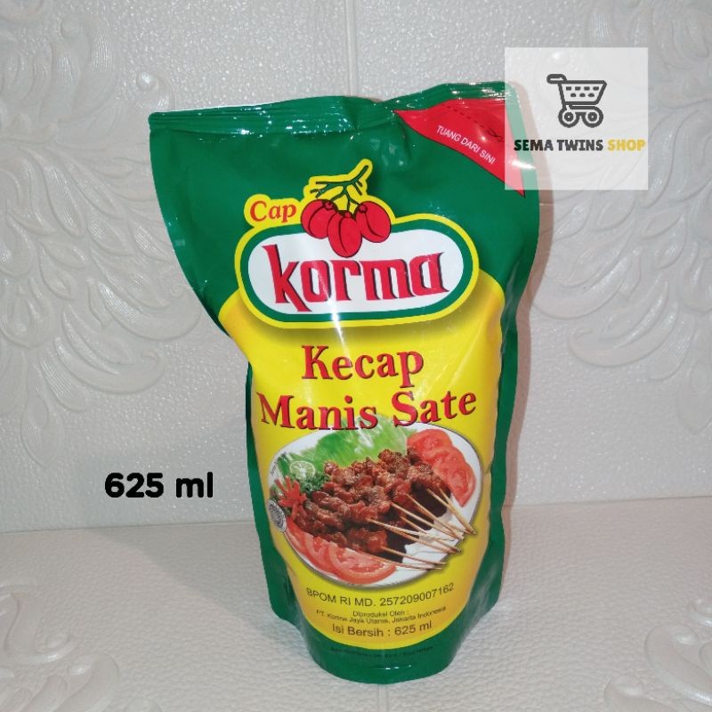 

Kecap Sate Cap KORMA 625ml / Kecap Manis korma 625 ml