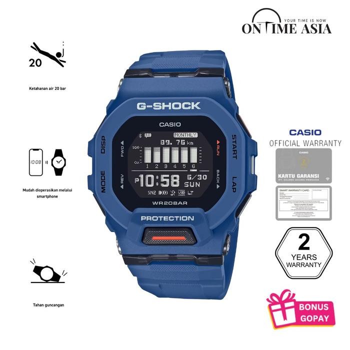 Casio G-Shock GBD-200-2DR / GBD200-2 Original & Garansi