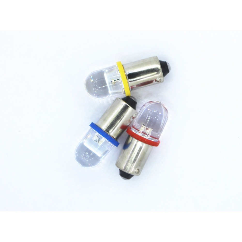 5PCS led 3v ba9s 24v ba9s 6v led ba9s 12v red blue green yellow white warm  Instrument bulb Indicato
