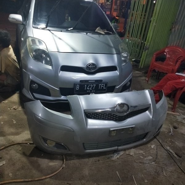 aksesoris mobil BODYKIT Toyota Yaris bakpao upgrade trd YOW RA