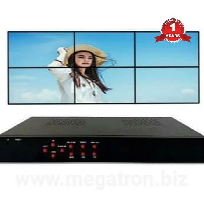 3x2 HDMI Videowall Controller (input: VGA/DVI/HDMI/USB) - 6 Output