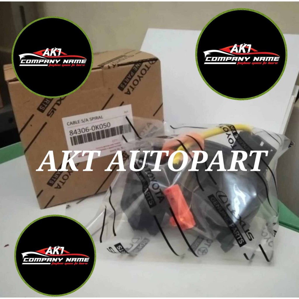 Cable spiral kabel fleksibel stir klakson clock spiring Toyota Yaris Etios Vios 2008 Grand Avanza 20