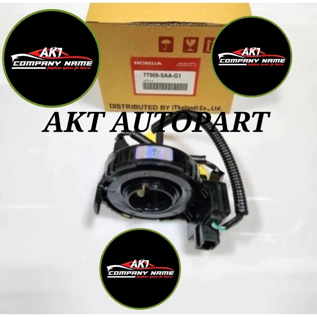 Cable spiral kabel fleksibel stir klakson clock spiring Honda Jazz Idsi City 2004-2008