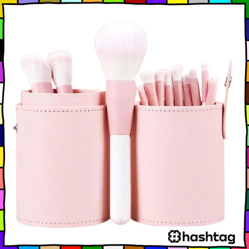 Hastag_iD Kuas Make Up Set MakeUp Brush Korea Cukur Alis Bulu Lembut Blush Cosmetic Brush Tools Prem