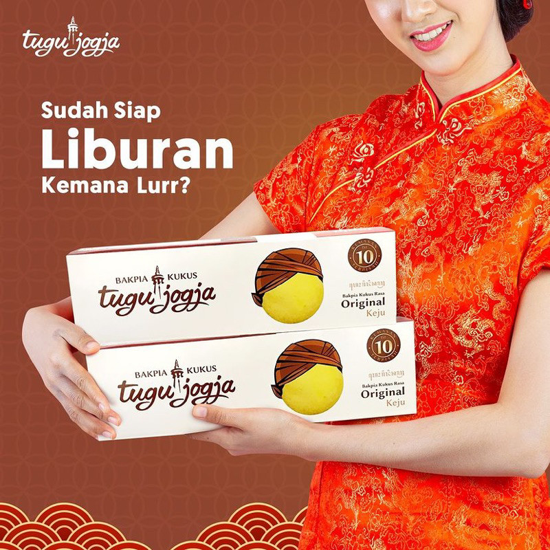 

Bakpia Kukus Tugu Jogja Travel Pack 10 Pcs