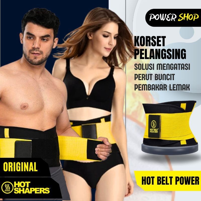 TSO - KORSET OLAHRAGA PRIA WANITA KORSET STAGEN PELANGSING PENGECIL PERUT BUNCIT PEMBAKAR LEMAK KORS