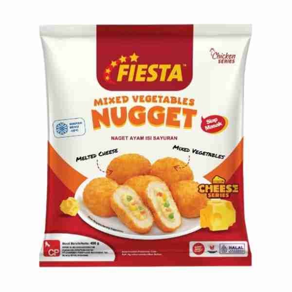 

FIESTA C.NUGGET MIX VEGETABLE 400GR
