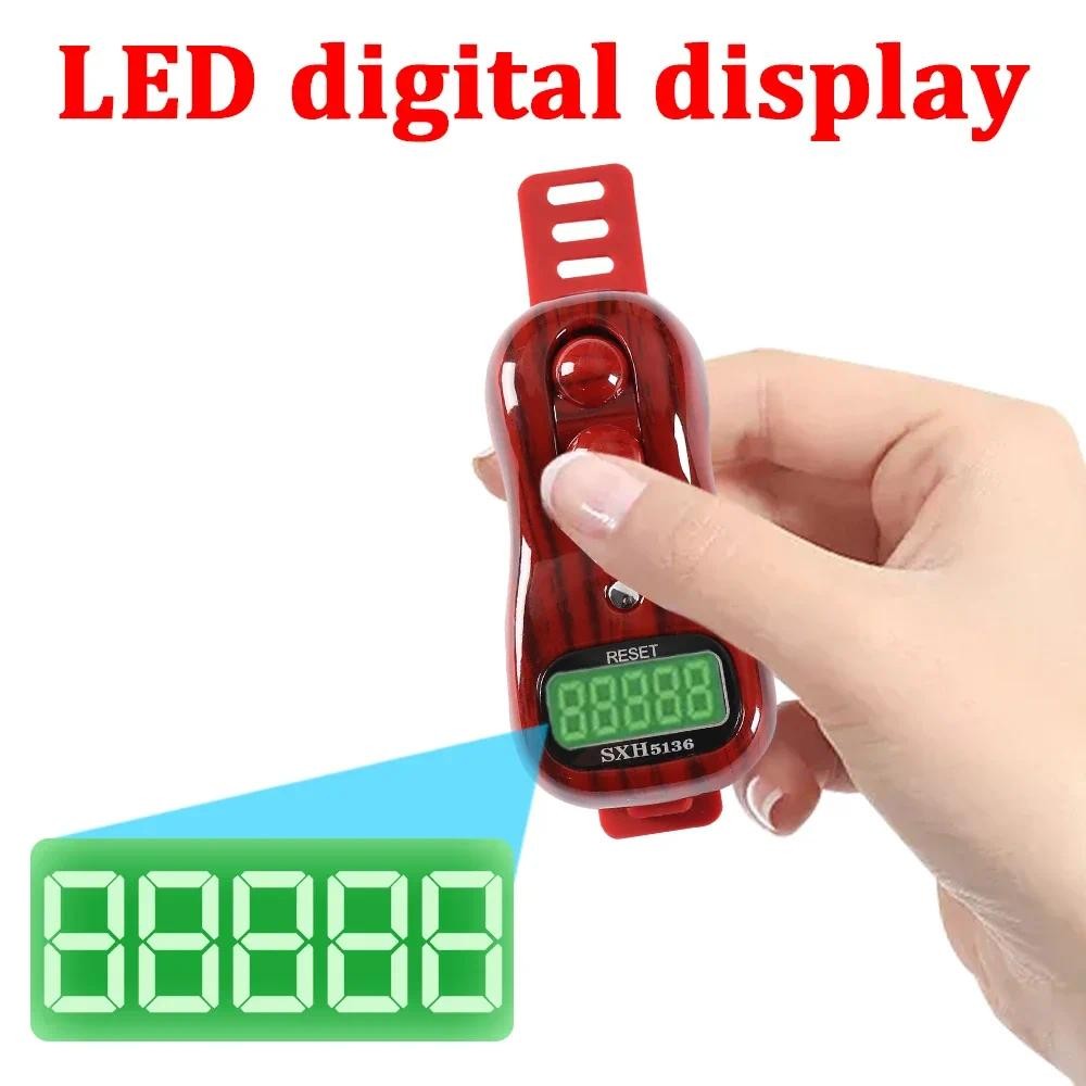 

Factory Wholesale Marble Color Electronics Tally Counter with LED Beep Sound Prayer Digital Tasbih Beads Rosary
