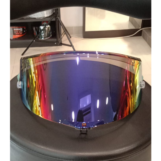 Kaca Motor Helm AGV Pista / Corsa Iridium Rainbow Aftermarket