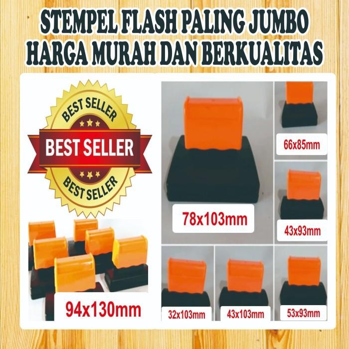 

Promo stempel flash paling jumbo - 4,3 x 9,3 cm Terlaris